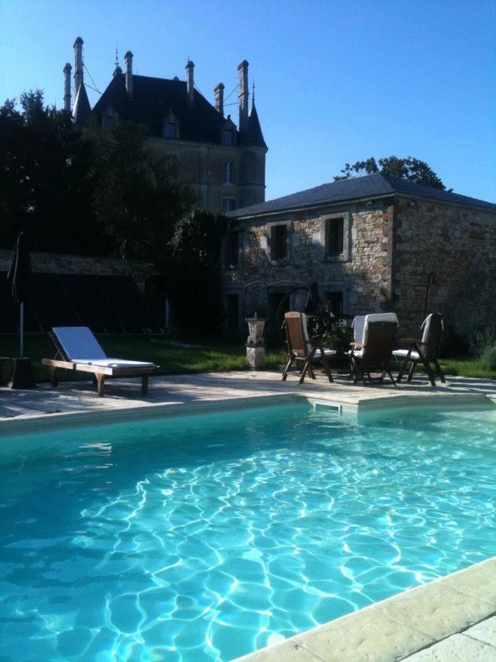 Bed and Breakfast Chateau Le Puybelliard Шантони Экстерьер фото
